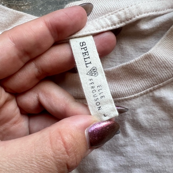 Spell and the Gypsy tee Elle Ferguson colab HTF Moonlit boulevard (cropped) - Picture 4 of 6